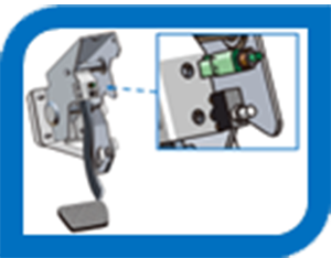 Brake pedal free play